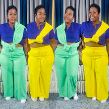 Load image into Gallery viewer, Wide leg jogger sets

